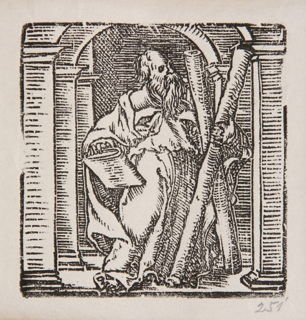Neznámy autor – Sv. Ondrej apoštol 