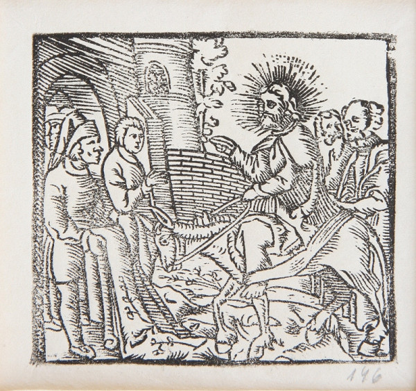 Neznámy autor – Vjazd Krista do Jeruzalema 