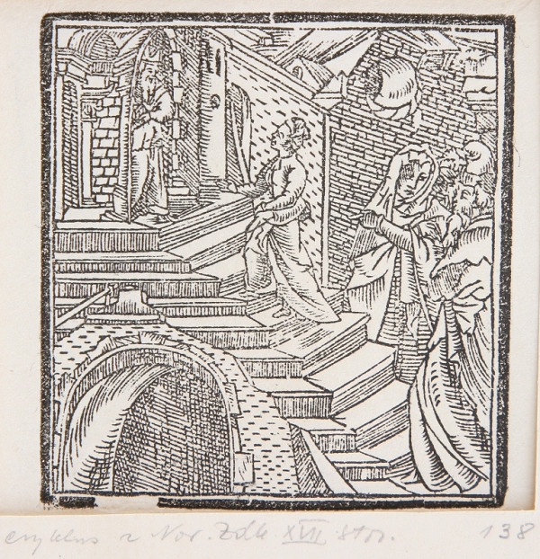 Neznámy autor – Cesta Márie do chrámu 