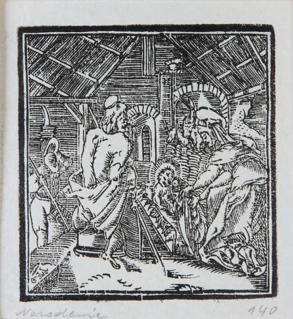 Neznámy autor – Narodenie Krista 