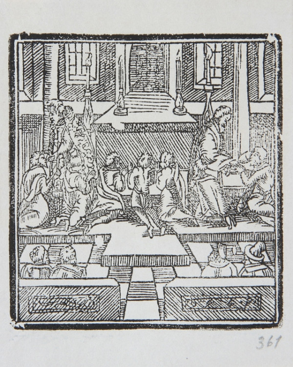 Neznámy autor – Prijímanie pod obojakým spôsobom 