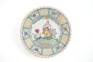 Ferdiš Kostka – Veľký tanier s Jánošíkom 