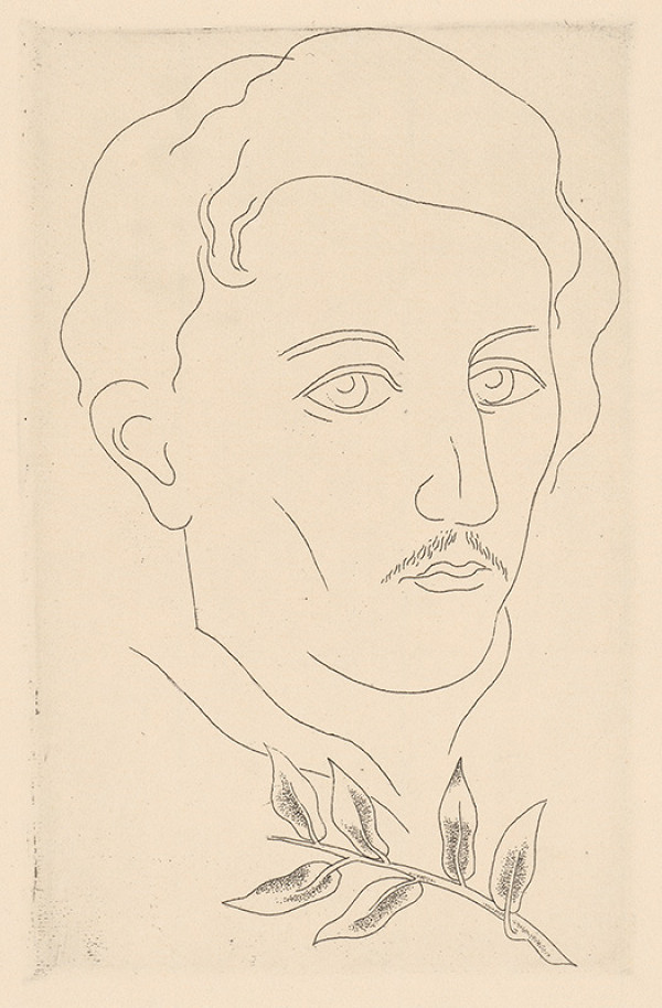 Mikuláš Galanda – Podobizeň Karla Hynka Máchu 