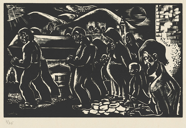 Július Szabó – Pohreb 