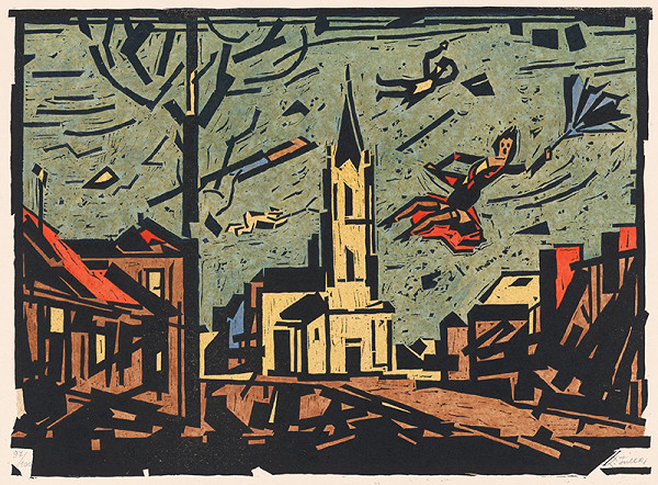 Ľudovít Fulla – Veterná Bratislava 