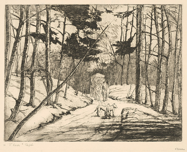 Anton Djuračka – V lese II. 