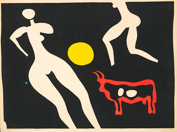 Andrej Barčík – Biele torzá s červeným volom 