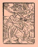 Moravský grafik zo začiatku 17. storočia – Kristov krst 