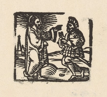 Nemecký grafik z 1. polovice 16. storočia – Kristus a stotník 