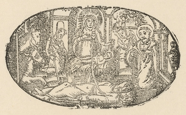 Moravský grafik zo začiatku 18. storočia – Narodenie 