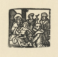 Nemecký grafik z 1. polovice 16. storočia – Narodenie 