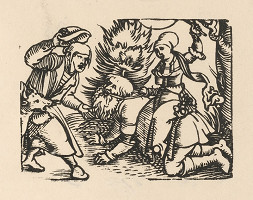 Nemecký grafik z 1. polovice 16. storočia – Aristoteles a Phylis 