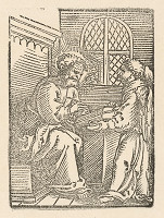 Nemecký grafik z 1. polovice 16. storočia – Svätý Ján 