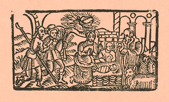 Moravský grafik z konca 18. storočia – Narodenie s pastiermi 