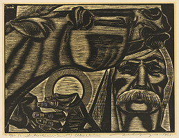 Július Szabó – Chlap s koňom 