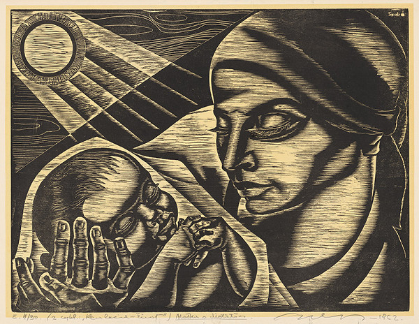 Július Szabó – Matka s dieťaťom 