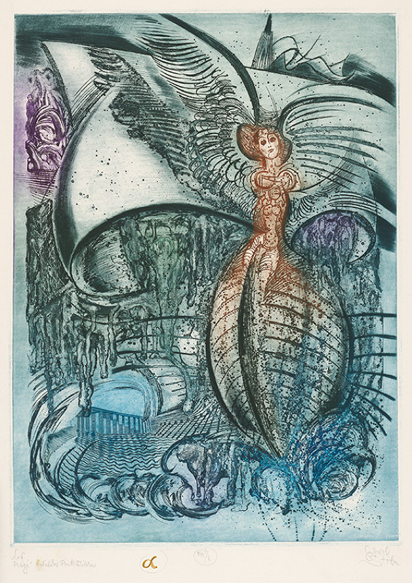 Gabriel Štrba – Loď Argó neďaleko Anti Mélosu 