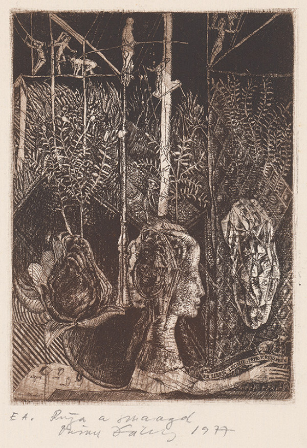 Dušan Kállay – Ex libris Leonie Ruxleben 