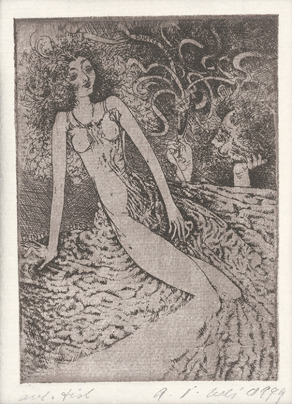 Alžbeta Štefunková-Szabová – Ex libris Gunter hees 