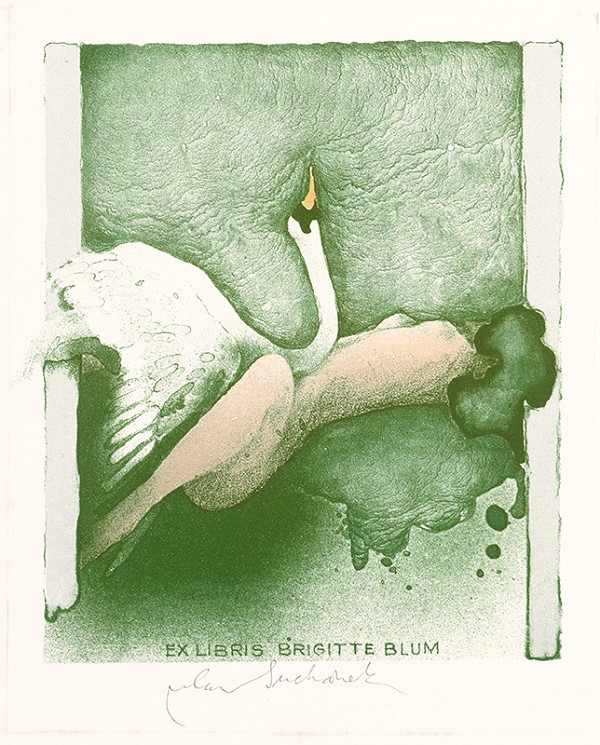 Vladimír Suchánek – Ex libris Brigitte Blum 