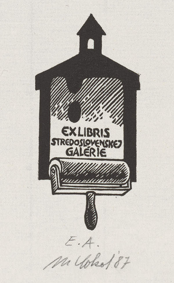 Milan Sokol – Ex libris Stredoslovenská galéria 