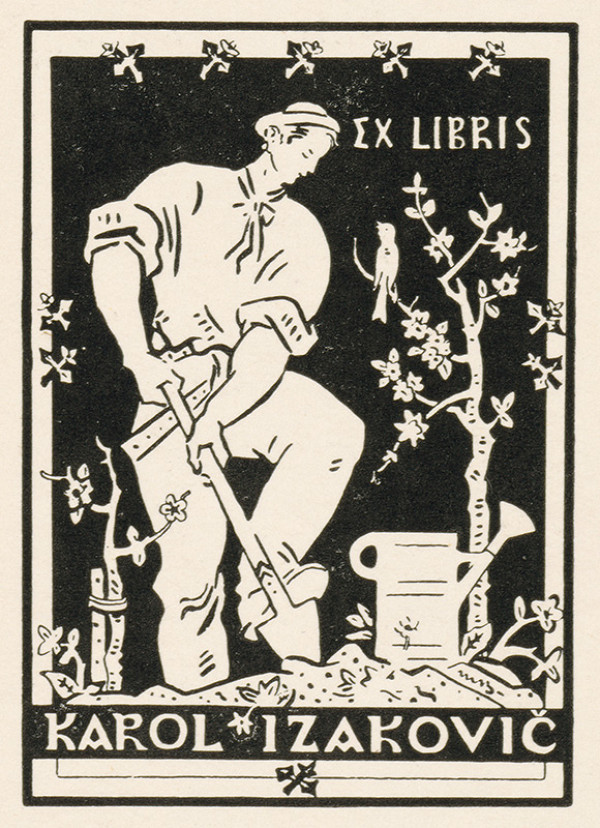Martin Benka – Ex libris Karol Izakovič 