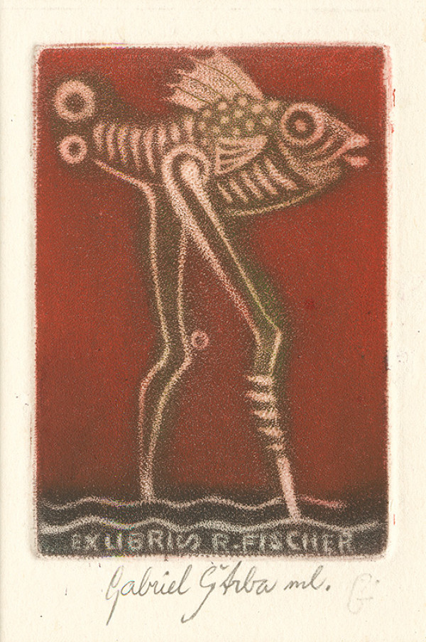 Gabriel Štrba ml. – Ex libris R. Fischer 