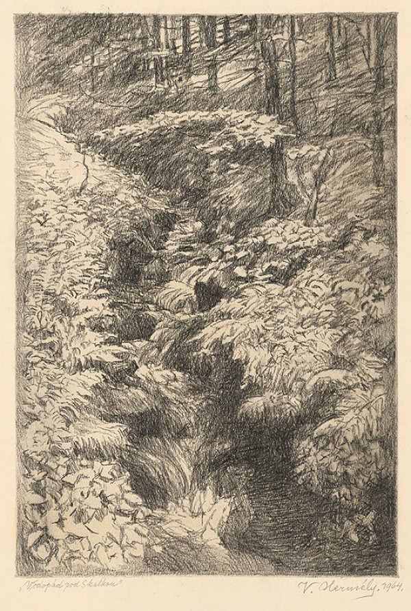 Viktor Hermély – Vodopád pod Skalkou 