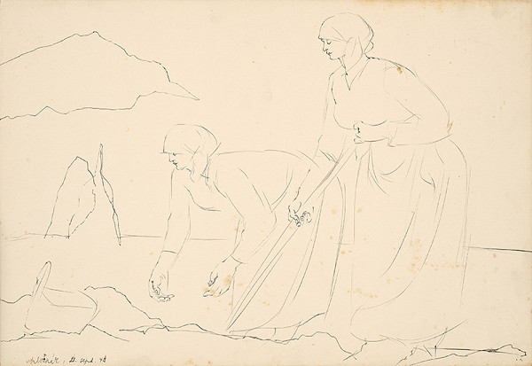 Vincent Hložník – Kopanie zemiakov 