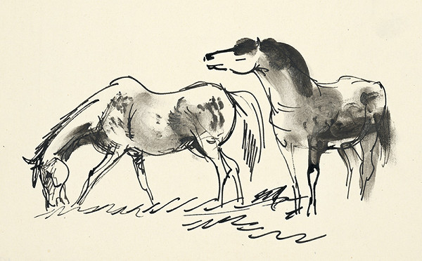 Fedor Klimáček – Dva koníky 