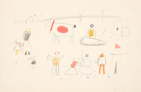 Vladimír Kompánek – Zimný motív II. 