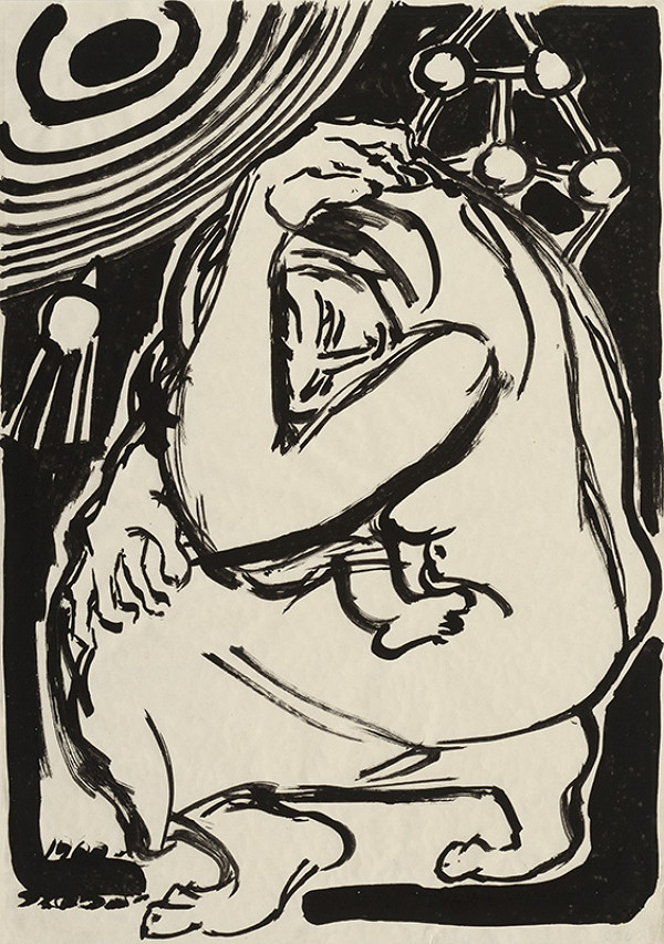 Július Szabó – Matka s dieťaťom 