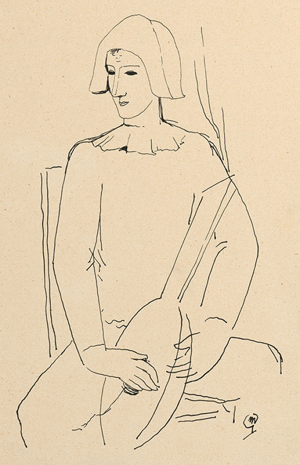 Mikuláš Galanda – Pierot s mandolínou 