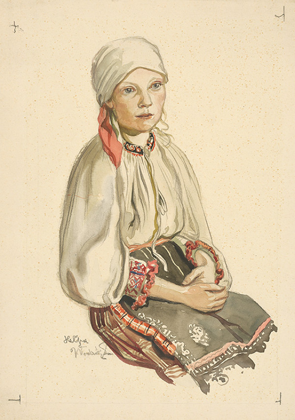 Jaroslav Vodrážka – Dievča v šatke 