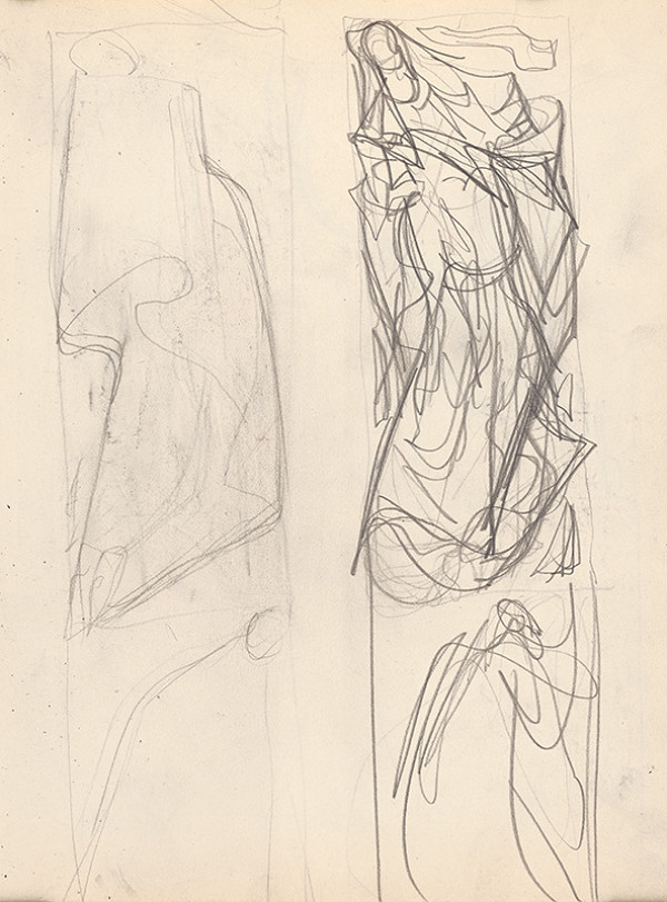 Ján Novák – Štúdia drapérie 5 