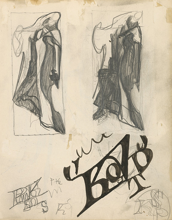 Ján Novák – Štúdia drapérie 6 