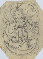 Ján Novák – Náčrt návrhu na novoročenku 2 