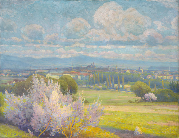 Ľudovít Čordák – Pohľad na Košice 