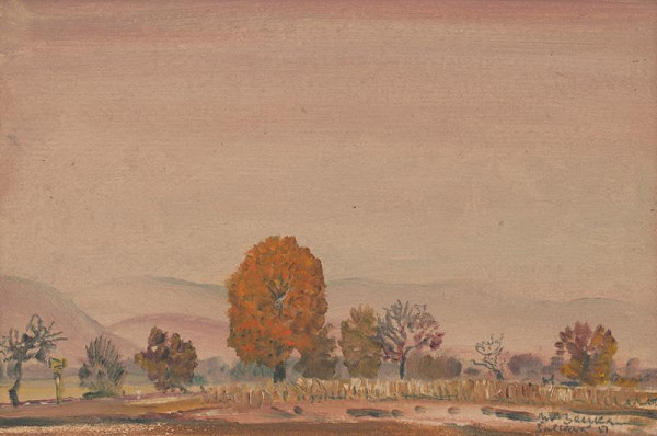 Martin Benka – Jeseň pri Šalkovej 