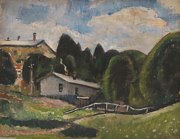 Bertalan Pór – Krajinka 