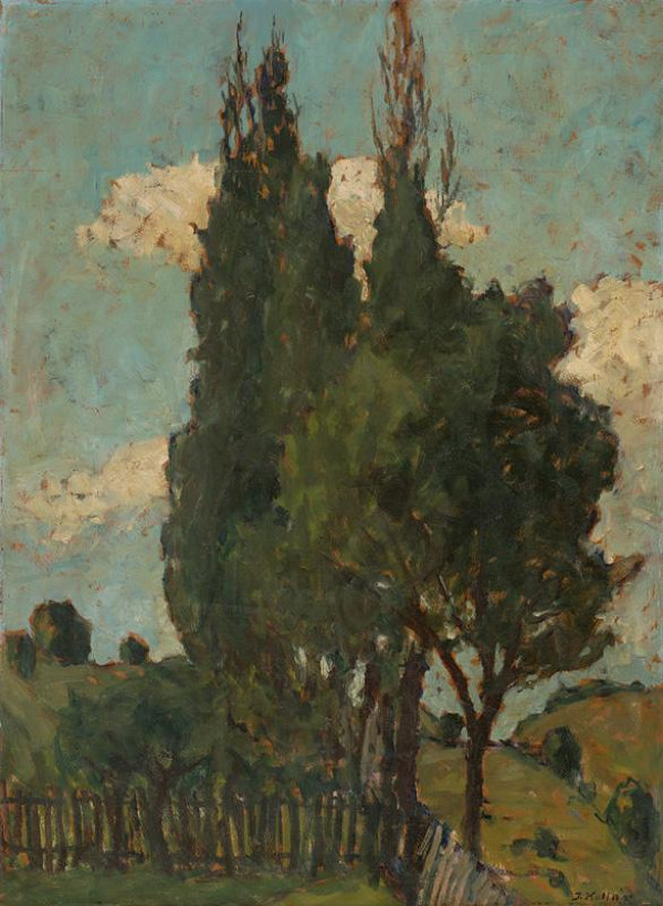 Jozef Kollár – Topole pri ceste 