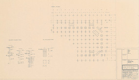 Ivan Matušík – Hotel na Mierovom námestí v Bratislave. Projektová úloha. Založenie objektu. M 1:200. 