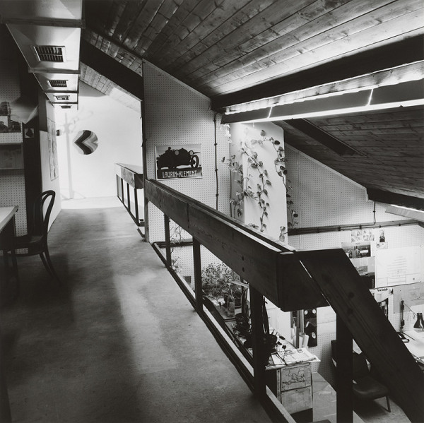 Ivan Matušík, Rajmund Muller – Ateliér Štátneho projektového ústavu obchodu OZ Bratislava na Leningradskej ulici v Bratislave. 