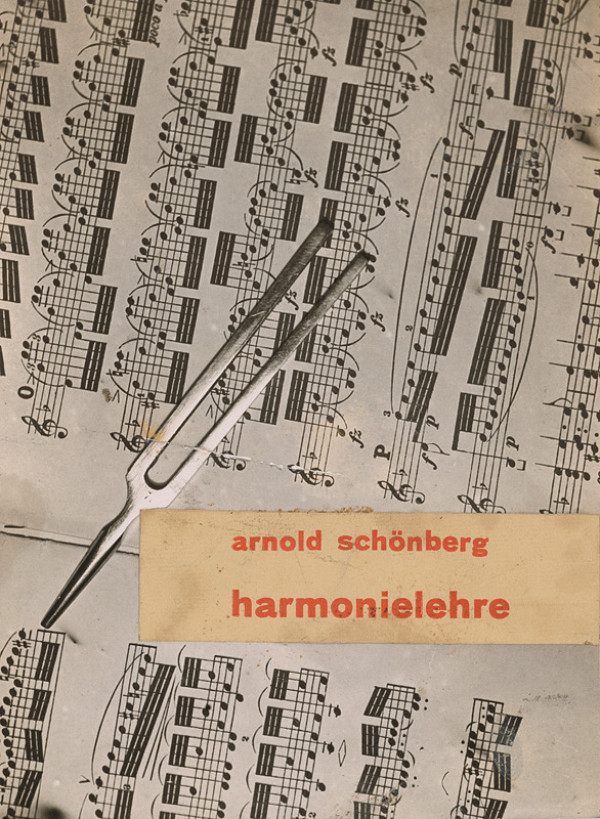 Ladislav Foltyn – Obálka knihy Harmonielehre Arnolda Schönberga. 