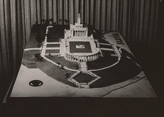 Ján Svetlík – Pamätník sovietskej armády na Slavíne v Bratislave. Model. 