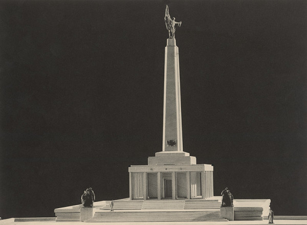 Ján Svetlík – Pamätník na Slavíne v Bratislave. Model. 