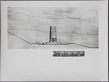 Ladislav Beisetzer, Ladislav Snopek, Imrich Vysočan, Neznámy autor – Pomník SNP "Vápenka" v Nemeckej. Bočný pohľad s terénnym rezom a detail reliéfu.  