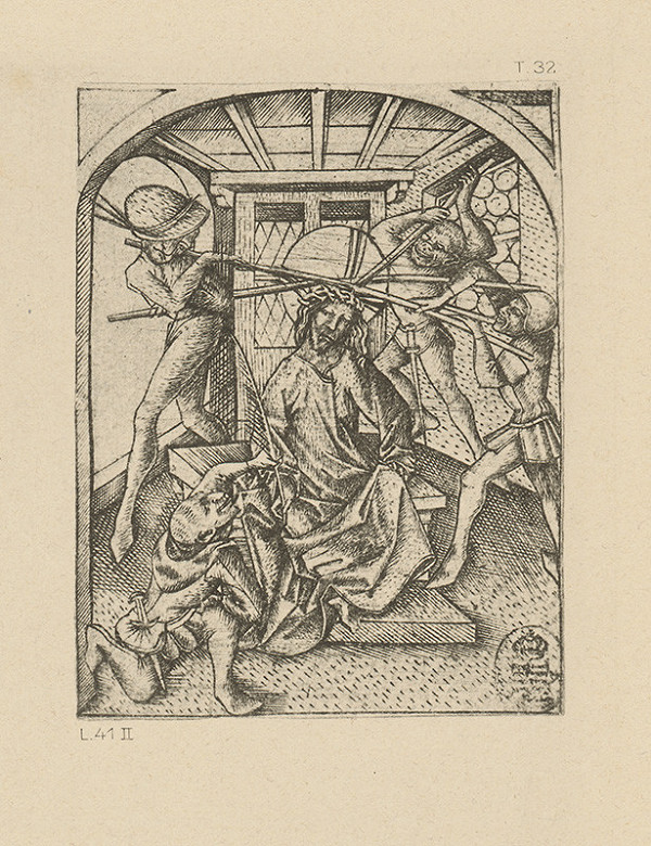 Majster E.S. – Korunovanie Krista tŕňovou korunou II. 