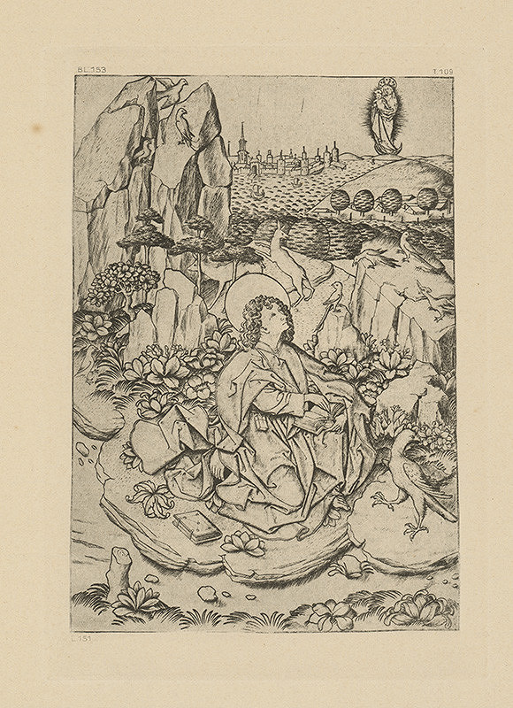 Majster E.S. – Svätý Ján na ostrove Pathmos 