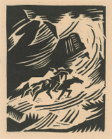 Ľudovít Fulla – Jazdci 